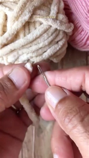 Threading tips for beginners #asmr #tipsandtricks #diy #crochet #knitting #basic #begginers #örgü