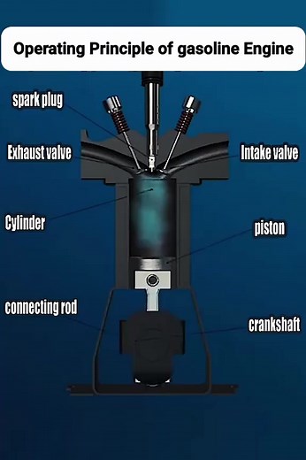 3.9K views · 69 reactions | operating principle of gasoline engine #car #engine #mechanic #reels #video #viralreels | Mechatronics Tyronn | Facebook