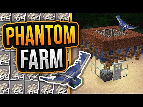 PHANTOM FARM (Tutorial) ✨ Minecraft 1.21 ✨ ErikOnHisPeriod