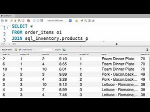 SQL #17 - Joining Across Databases [By Mosh Hamedani]