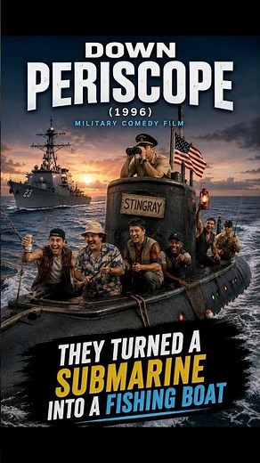 They Turned a Submarine Into a Fishing Boat | Down Periscope (1996) #shorts #movie