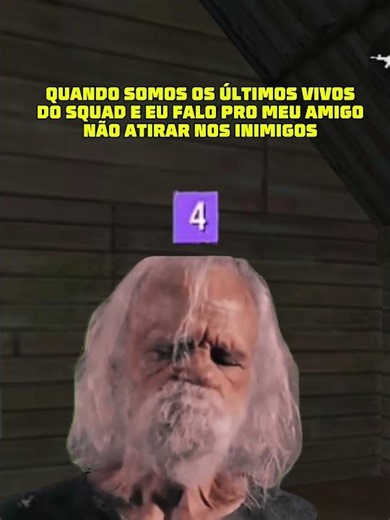 QUANDO SOMOS OS ÚLTIMOS VIVOS DO SQUAD E EU FALO PRO MEU AMIGO NÃO ATIRAR NOS INIMIGOS