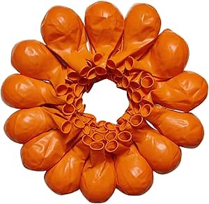 90 Pack Orange Balloons 18 inch Orange Latex Party big Balloon Bulk for Various Party Events Decorations