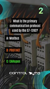 5.7K views · 52 reactions | Siemens PLC communication protocol QUIZ #Siemens #PLC #automation #quiz #QuizTime | ControlByte Automation | Facebook