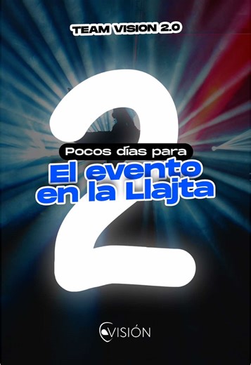 🌟 ¡Faltan 2 DÍAS para nuestro gran evento mensual! 🌟 📅 26 de abril ⏰ ¡La cuenta regresiva está en marcha! 🔥 Ven con toda tu energía, invita a tus amigos y prepárate para: • Sorpresas inolvidables 🎁 • Premios espectaculares 🏆 • Momentos que quedarán para siempre en tu memoria ✨ 👉 ¡No dejes que te lo cuenten! Marca tu calendario y vive la experiencia. ¡Te esperamos con la mejor vibra! 🎉🚀