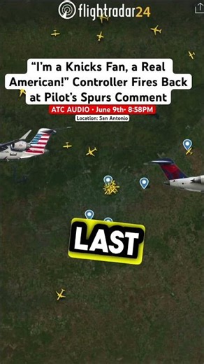 “I’m a Knicks Fan, a Real American!” Controller Fires Back at Pilot’s Spurs Comment