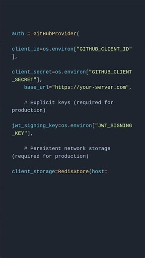 Production OAuth Storage with Encrypted Redis