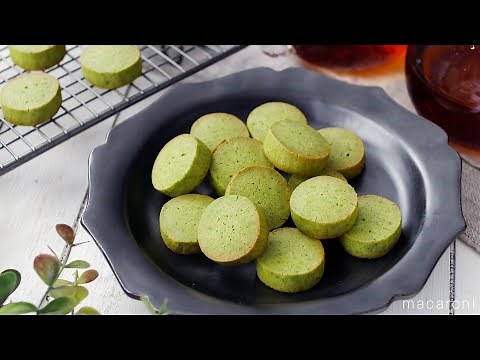 【抹茶クッキー】材料5つで手軽に作れる！やさしい甘さの中に感じる濃厚な抹茶の香りがたまらない♪｜macaroni（マカロニ）