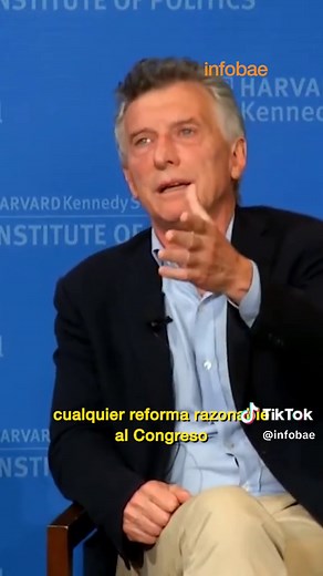 Mauricio Macri's Speech at Harvard on Reforms and Liberating Argentina