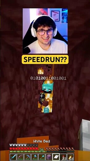 El método que usan los speedrunners para netherita #shorts #minecraft #viral