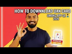 How to Download UAN Card from UMANG App (Step-by-Step Guide)@FactoAjB