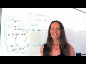 The Maths Prof: Direct Variation/Proportion