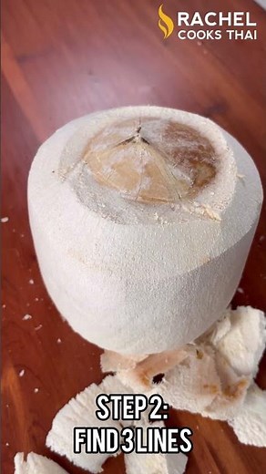 How To Open a Young Coconut