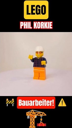 ⚠️ Dieser LEGO Bauarbeiter ist eine Vorschau auf ein Hauptvideo! 🚧 #babifreitas