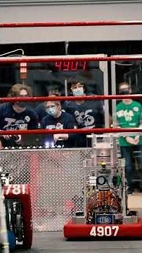 FRC Team 4907 - Thunderstamps 2022 Robot at the ONT District University of Waterloo 2022 @ 240FPS