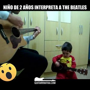 140K views · 1.6K shares | ¡Seguro que este niño ha visto las lecciones de Guitarraviva! 藍藍 | GUITARRAVIVA | Facebook