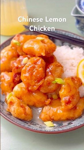 Crispy, tender Chinese Lemon Chicken - My Mother's recipe! ‪@NotQuiteNigella‬