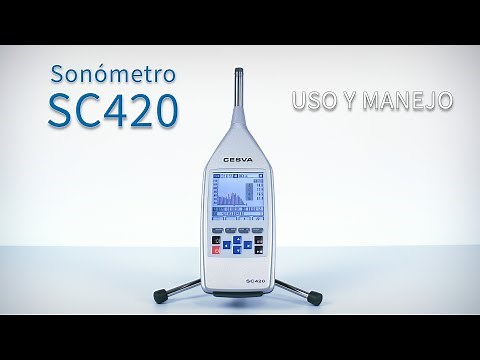 SC420 Sound level meter: handling