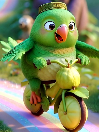 Cute Parrot Animations | Islamic Rhymes for Kids