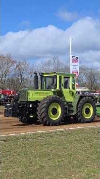 🚜💪🏼 Diesel Power Lüttenvollstedt 2026 MB-trac 1800 intercooler Mercedes Benz Heiko #TractorPulling 🔥