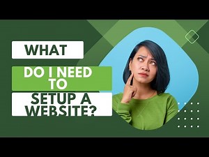 Everything You Need to Know And What You Need To Set Up a Website (Step-by-Step)!#website