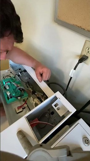 Whirlpool coin operated washer with all light error code fix. ￼#HandsomeOrHandy #ApplianceRepair ￼