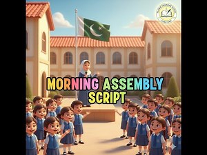 Morning Assembly Script| School Assembly Script for Students | Daily Routine
