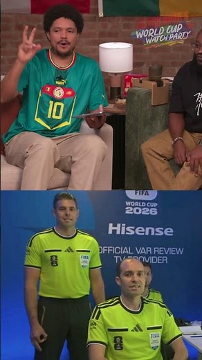 The referee says it was accidental. 👀The internet has already reached its own conclusions. 😂