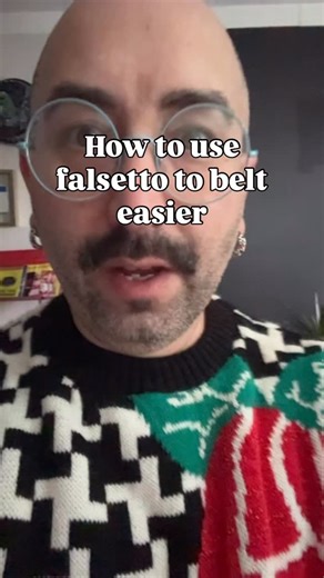 Body Based Voice with Jeremy Ryan Mossman on Instagram: "Y’all asked for it! Here’s a short sequence of ideas to explore using falsetto to belt easier. Tell me in the comments if you got stuck in any of these ideas and I’ll help you out. #singingteacher #voiceteacher #vocalpedagogy #vocalcoach #voice #singingtips #singing #vocaltechnique #falsetto #belting #belt"