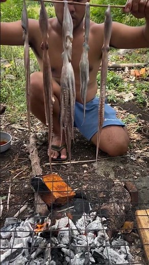 🔥🐙 Must-Try UNIQUE Traditional Octopus Grill! | Catch & Cook Seafood