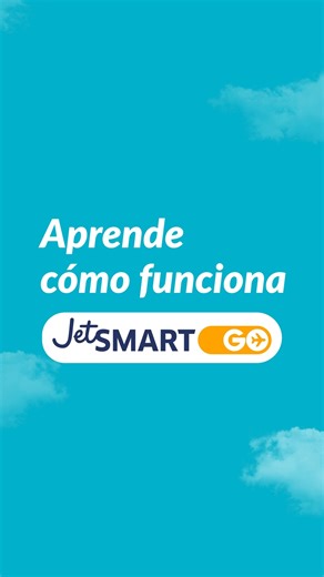 Así funciona nuestro nuevo plan de suscripción de vuelos, JetSMART GO ¿Quieres aprender cómo volar más pagando por menos? Te lo explicamos fácil y rápido. 📲 Dale play y descubre cómo empezar hoy mismo. | JetSMART