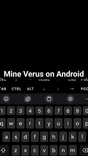 ​Mine Crypto on Your Phone in 30 Seconds! (Verus + Termux Tutorial) #shorts