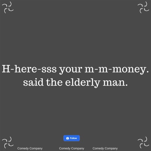 134K views · 1.8K reactions | An elderly man came into a shop with a salesman wanted sign in a window. | Comedy Company | Facebook