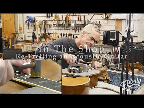 In The Shop: Re-fretting an Acoustic Guitar