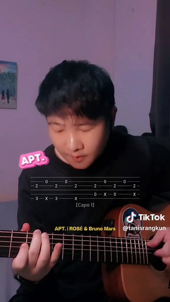 Guitar Tab Tutorial: APT. by ROSÉ & Bruno Mars
