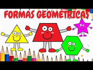 Formas Geométricas Para Crianças | Aprendendo As Formas Geométricas | Nomes das Formas Geométricas