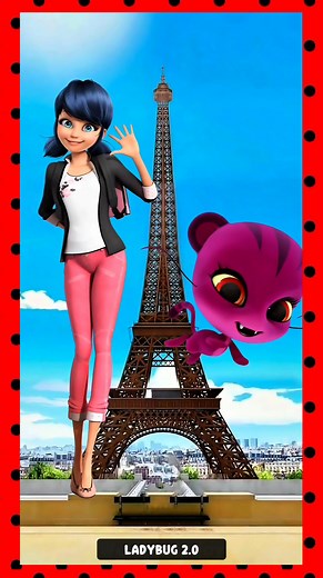 Miraculous with Roarr #miraculous #ladybug #catnoir #trendingreels | Ladybug 2.0