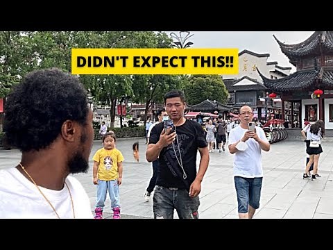 BLACK MAN SHOWS UP IN CHINESE TRADITIONAL AREA & THIS HAPPENED... BLACK IN CHINA