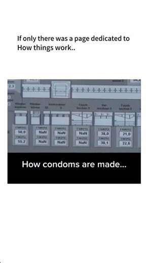 How Condoms Are Actually Made: The Oddly Satisfying Process 🏭 #educational #viral #shorts