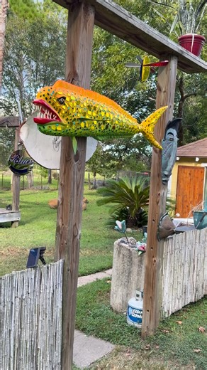 Artoberfest this weekend! #galveston #artcollector #handmade #artistmikequinn | Fish With Attitude by Mike Quinn