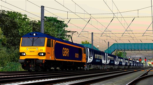 Train Simulator Classic 货机拉客，翻山越岭的英国夜行卧铺火车