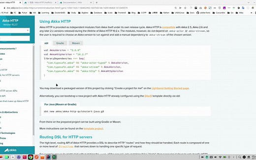 Scala 学习 001：Akka HTTP 起步