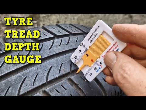How to Use a Tyre Tread Depth Gauge