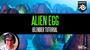 Model and Texture an egg from “Alien”