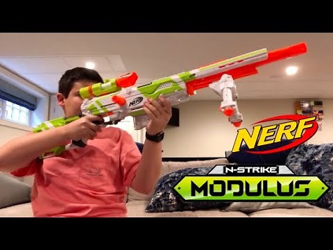 Nerf Modulus longStrike unboxing and review