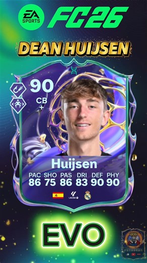 FC 26 Evo Of The Week #3 DEAN HUIJSEN 🧬🤯 #fc26 #ultimateteam #fcevolution #deanhuijsen #evo #ea #fut