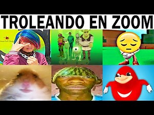 TROLEANDO EN ZOOM CON MEMES + BATALLAS DE RAP (CLASES VIRTUALES) #2