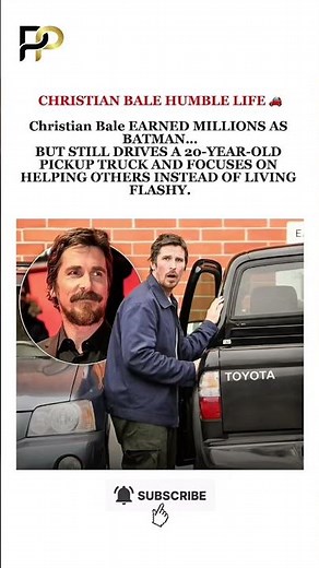 Christian Bale Made Millions as Batman—Still Drives a 20-Year-Old Truck! 🚗🦇😳