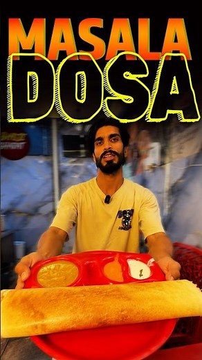 😱 Sirf 55/- Ka Dosa ! Best Streetfood In Delhi🔥 #BhojiBharat #dosa #streetfood