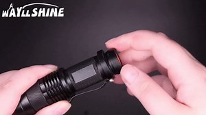 High Power 1 Mode Red LED Flashlight, Single Mode Red Flashlight, Red Light Flashlight Red Light Torch for Astronomy, Aviation, Night Observation